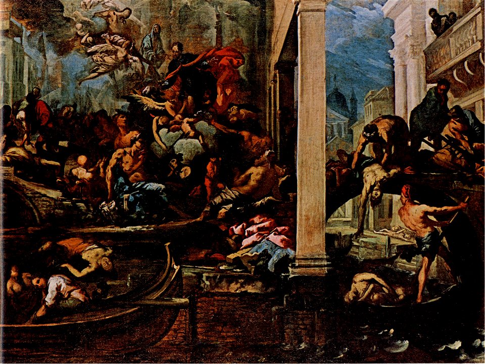 Peste del 1630 a Venezia, Bozzetto - Zanchi