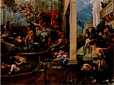 Peste del 1630 a Venezia, Bozzetto - Zanchi