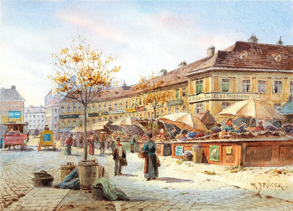 Zajicek – Old Naschmarkt and Freihaus