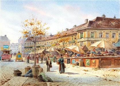 Zajicek – Old Naschmarkt and Freihaus
