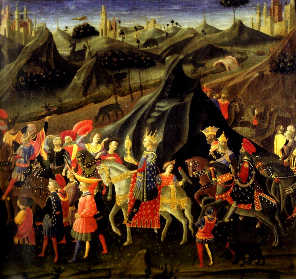 Zanobi Strozzi, Le cortège des Rois Mages