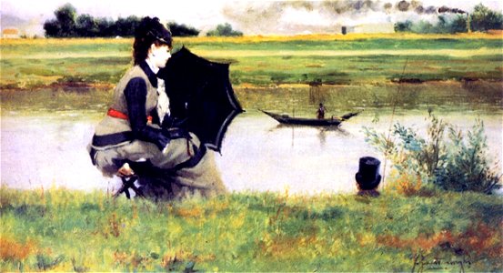 Zandomeneghi Fishing on the Seine