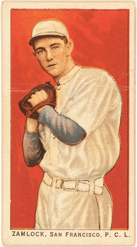 Zamlock, San Francisco Team, baseball card portrait LCCN2007685587