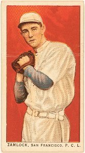 Zamlock, San Francisco Team, baseball card portrait LCCN2007685587