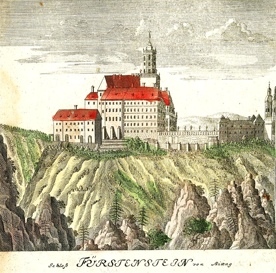 Zamek Książ 1738