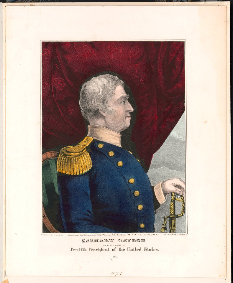 Zachary Taylor- the nation's choice for twelfth president of the United States LCCN2002697111