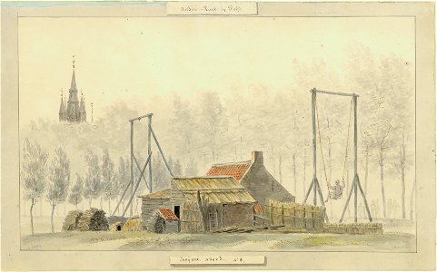 Zelden Rust bij Delft, Balthasar Jooss, SA Delft, inv.nr. 69207