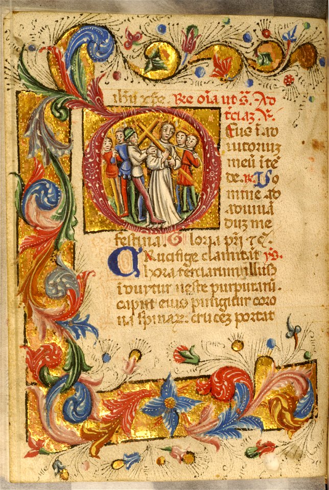 Leaf from Book of Hours, Zanino di Pietro