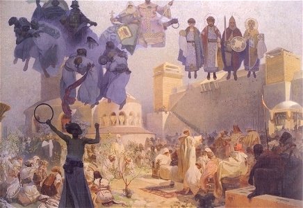 Zavedeni slovanske liturgie na velke morave