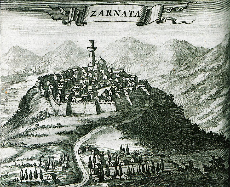Zarnata - Dapper Olfert - 1688