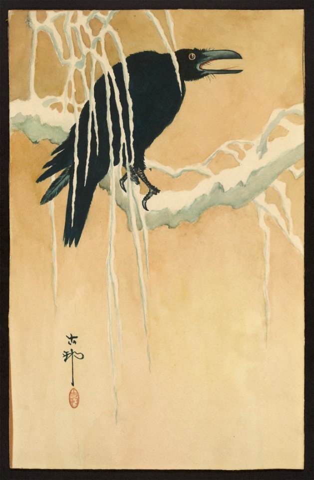 Yuki yanagi ni karasu LCCN2008660546