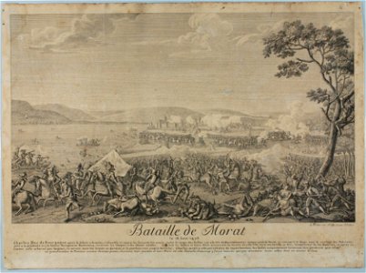 Zentralbibliothek Solothurn - Bataille de Morat le 16 Juin 1476 - aa0784