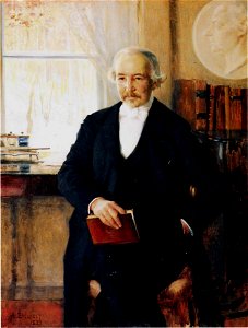 Zacharias Topelius by Edelfelt