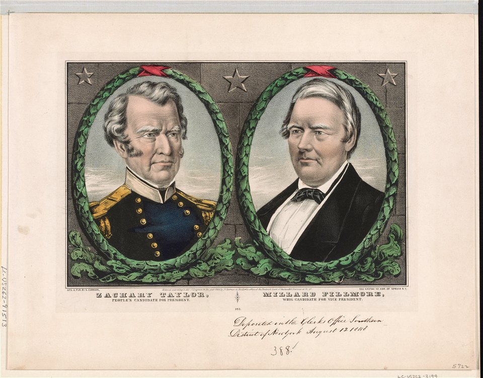 Zachary Taylor, people's candidate for President LCCN2003674554