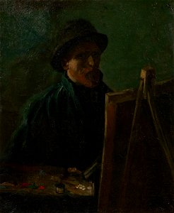 Zelfportret als schilder - s0160V1962 - Van Gogh Museum