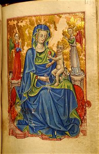 Zanino di Pietro - Leaf from Book of Hours - Walters W322213R - Open Obverse