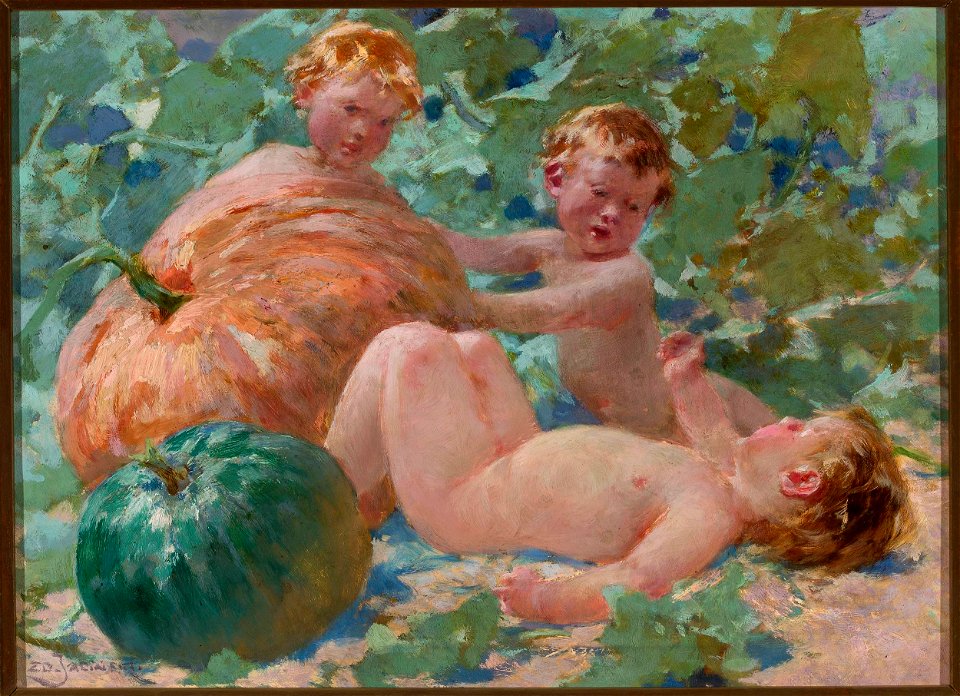 Zdzisław Jasiński - Pumpkins - MP 887 MNW - National Museum in Warsaw