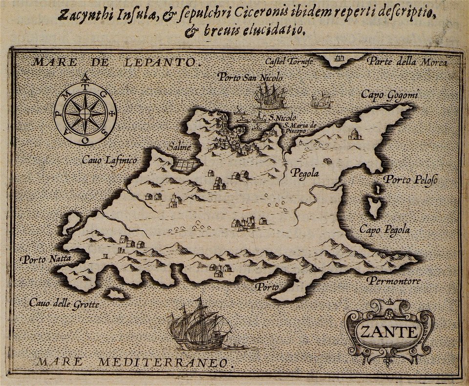 Zante - Cootwijck Johannes Van - 1619