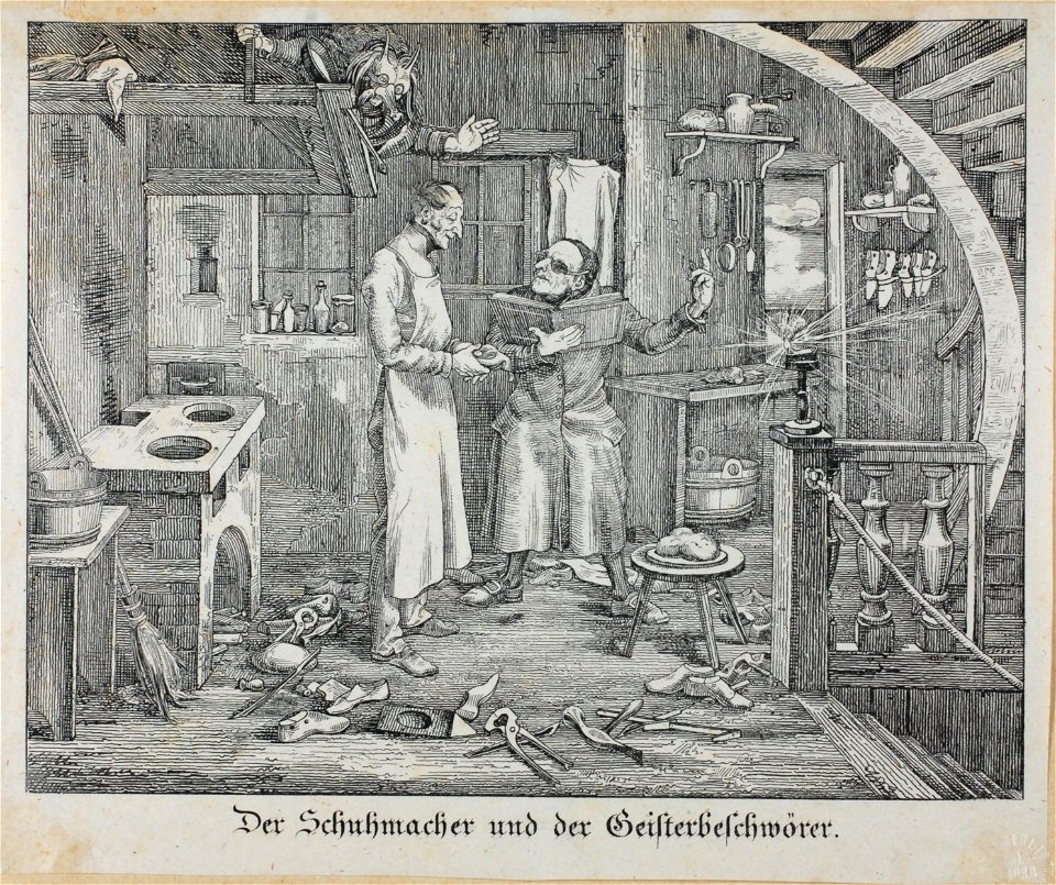 Zentralbibliothek Solothurn - Der Schuhmacher und der Geistesbeschwrer - a0576