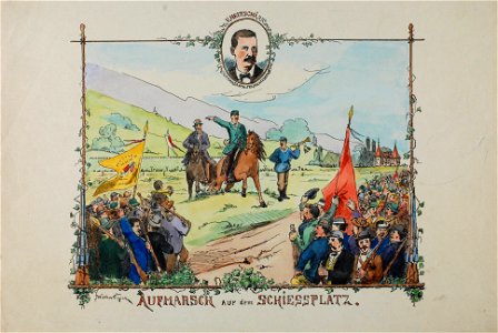 Zentralbibliothek Solothurn - AUFMARSCH AUF dem SCHIESSPLATZ - aa0801 1