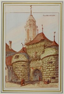 Zentralbibliothek Solothurn - Baselthor erbt 1536 - a0783