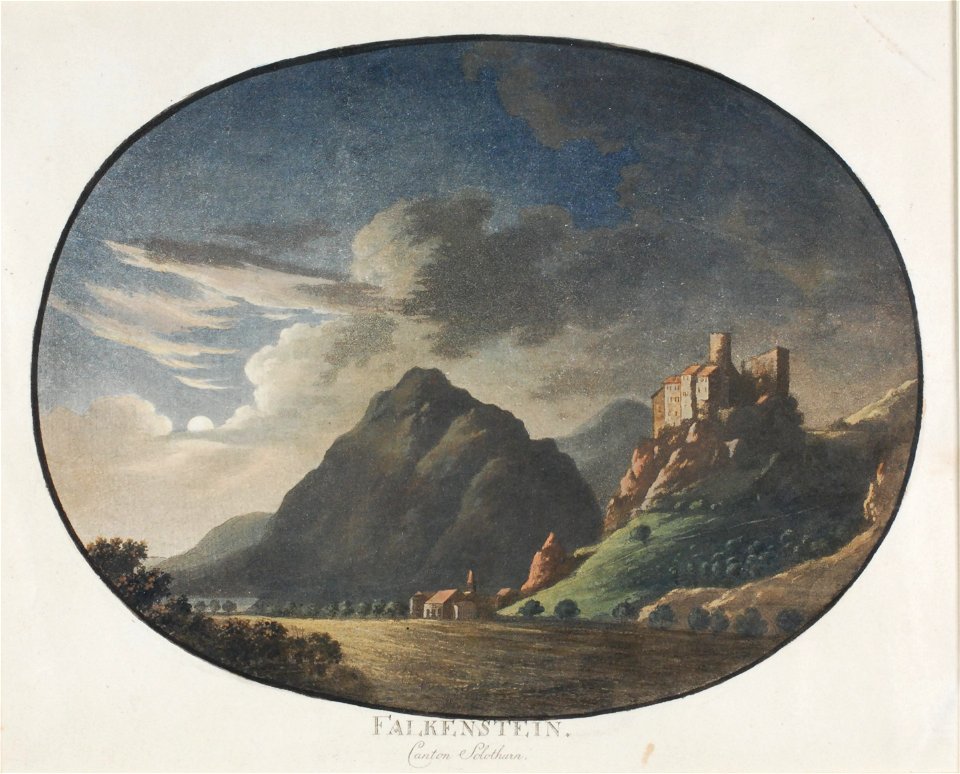 Zentralbibliothek Solothurn - FALKENSTEIN Canton Solothurn - aa0283