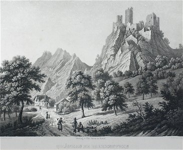 Zentralbibliothek Solothurn - CHÂTEAU DE FALKENSTEIN Canton de Soleure Schloss Falkenstein l Soleure l - a0180