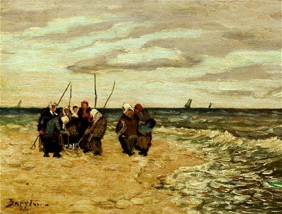 Виктор И. Зарубин - Рыбаки в Нормандии