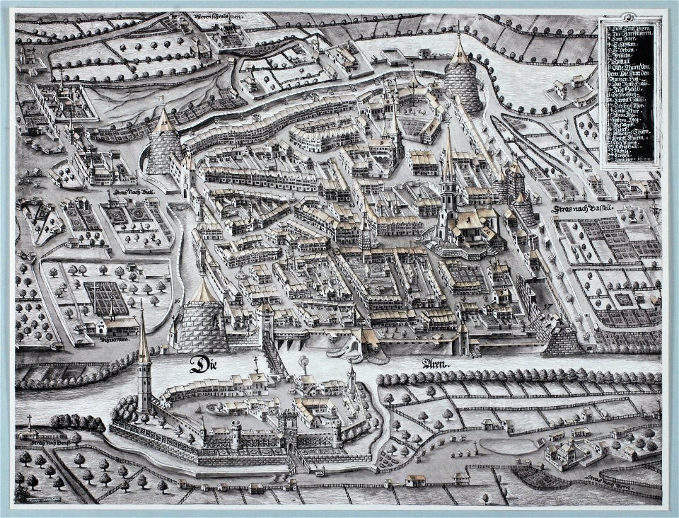 Zentralbibliothek Solothurn - Die Stadt Solothurn - aa0628