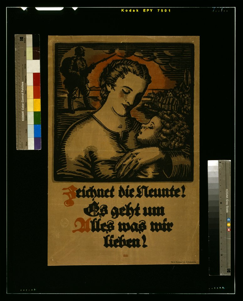 Zeichtnet die Neunte! Es geht un Alles was wir lieben! - Bernhard. LCCN2004665812