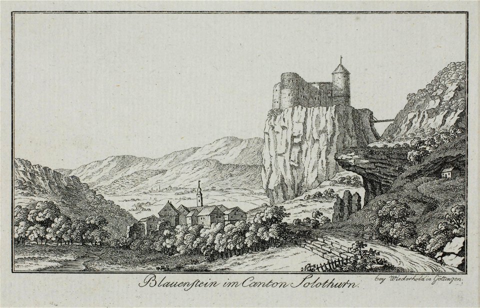 Zentralbibliothek Solothurn - Blauenstein im Canton Solothurn - a0330