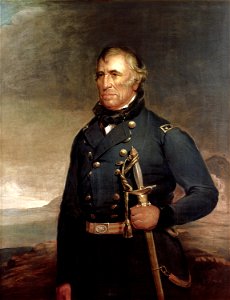 Zachary Taylor by Joseph Henry Bush, c1848. Free illustration for personal and commercial use.