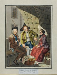 Zentralbibliothek Solothurn - Costumes des environs de Soleure - aa0088