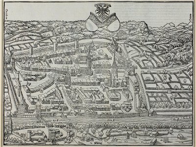 Zentralbibliothek Solothurn - De Germania Solothurensis ciuitatis effigies ad uiuum pro nostro tempore depicta - aa0064