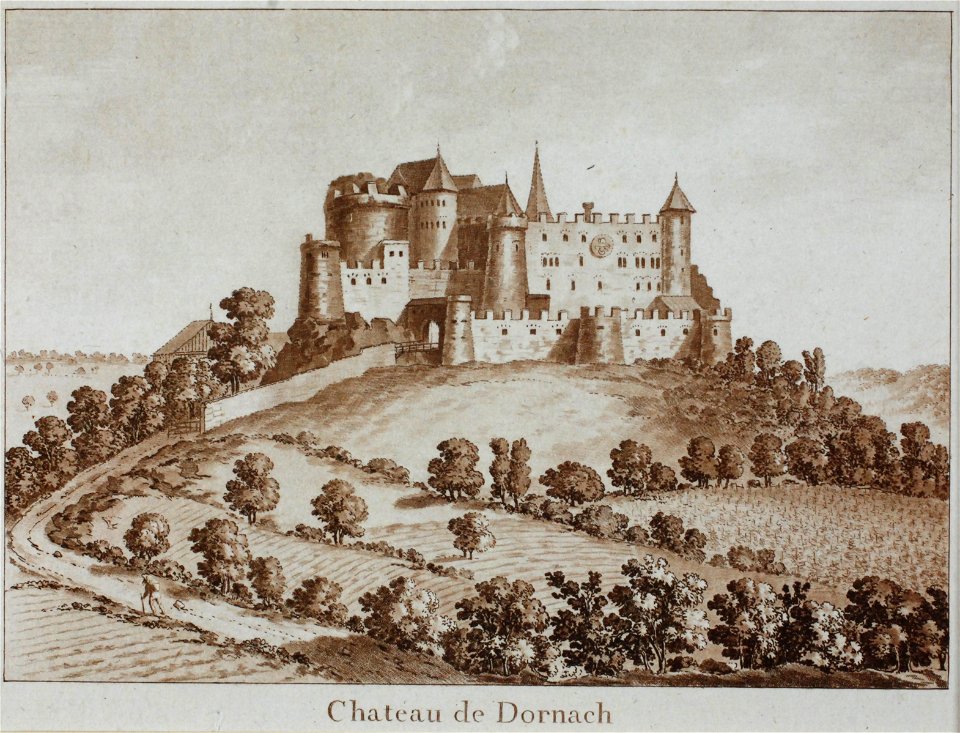 Zentralbibliothek Solothurn - Chateau de Dornach - a0651