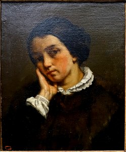 Zelie Courbet by Gustave Courbet, 1847, oil on canvas - Museu de Arte de São Paulo - DSC07338