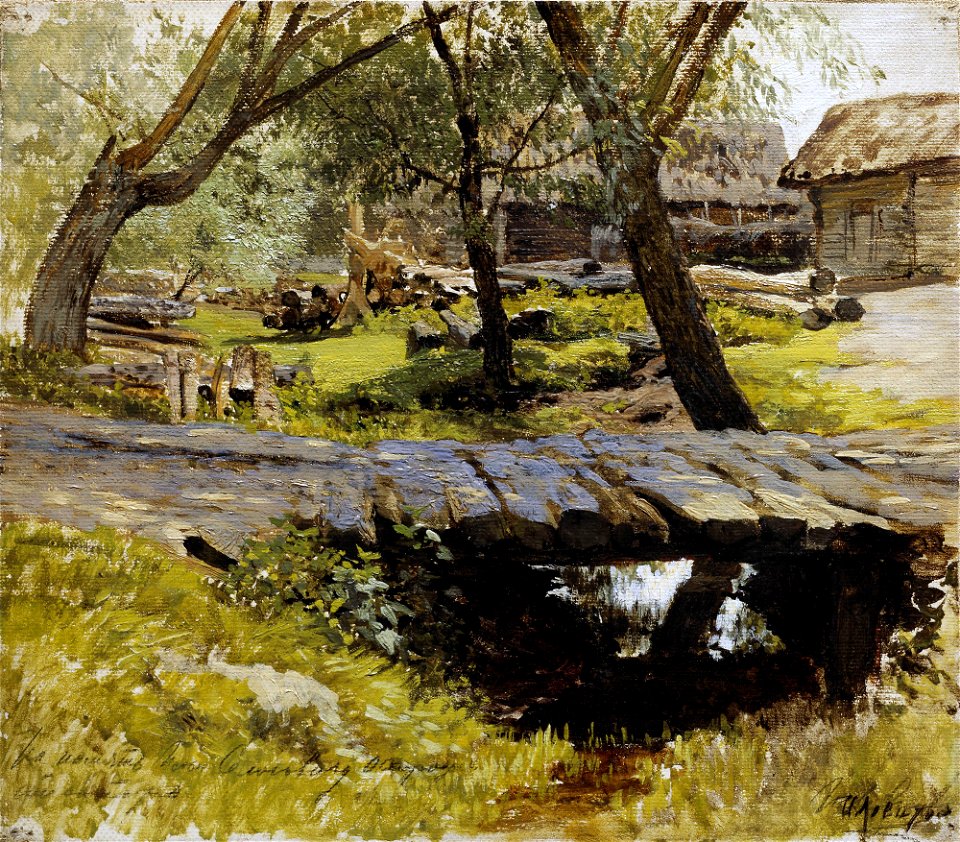 Zbvenigorod Savvinskaja Sloboda Levitan1884