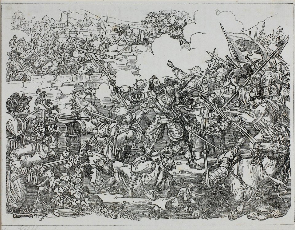 Zentralbibliothek Solothurn - Aus dem Veltlinerkrieg - aa0244
