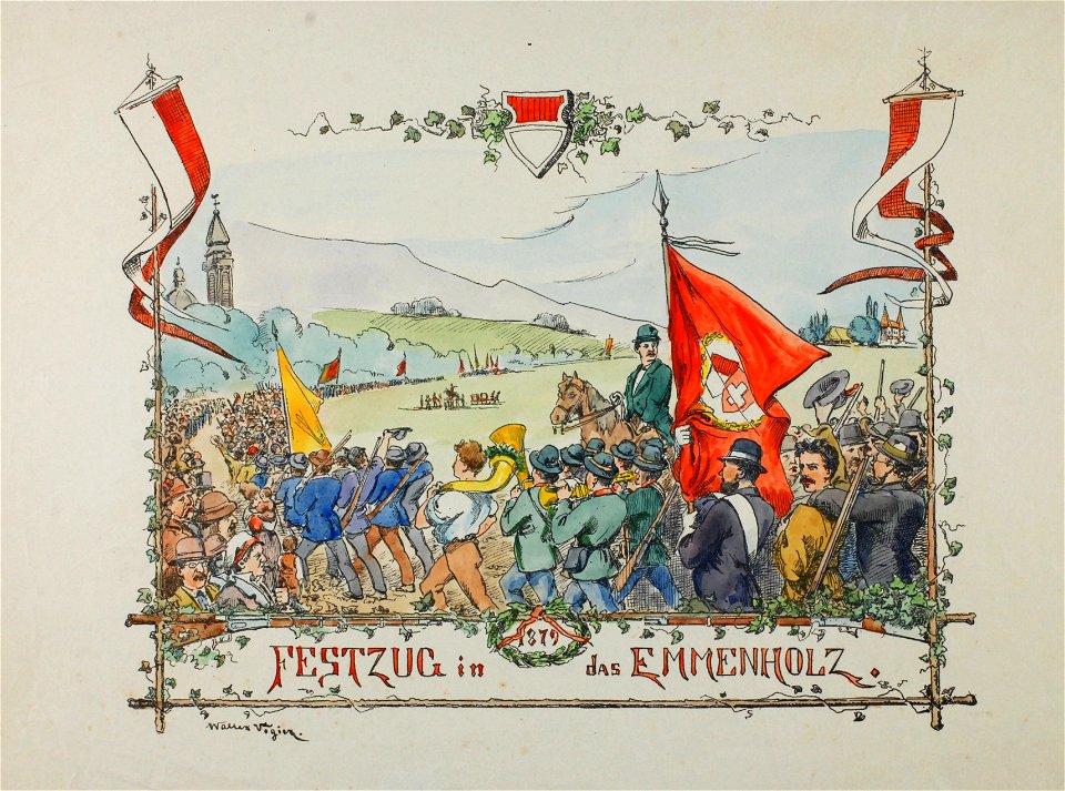 Zentralbibliothek Solothurn - FESTZUG in das EMMENHOLZ - aa0801 2