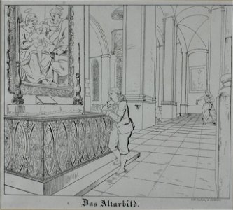 Zentralbibliothek Solothurn - Das Altarbild - a0422