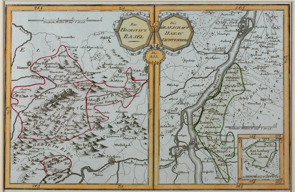 Zentralbibliothek Solothurn - Das Hochstift Basel - Die Grafschaft Hanau-Lichtenberg - aa0069
