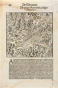 Zentralbibliothek Solothurn - De Germania De pago Auentico uulog Vuiselspurger gouu - aa0595