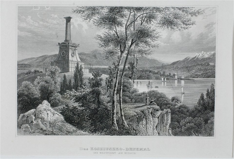 Zentralbibliothek Solothurn - Das KOSZIUSZKODENKMAL BEI WESTPOINT AM HUDSON - a0797
