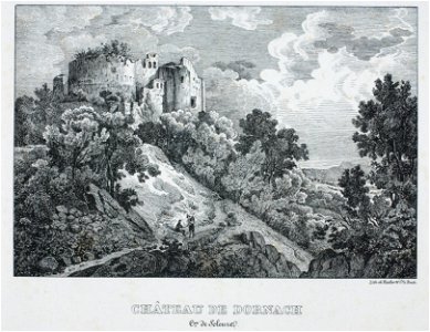 Zentralbibliothek Solothurn - CHÂTEAU DE DORNACH Con De Soleure - a0193