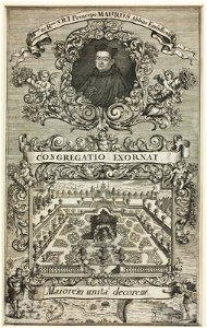 Zentralbibliothek Solothurn - Blatttitel CONGREGATIO EXORNAT Titel der oberen HälfteMmus ac Rmus SRI Princeps MAURUS Abbas Einsidlensis - aa0466