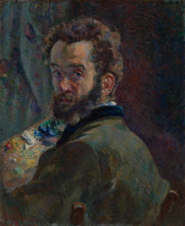 Zelfportret met palet - s0228V1962 - Van Gogh Museum