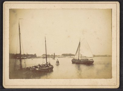 Zeilschip op het IJ (), Afb ANWZ00552000001