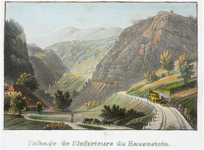 Zentralbibliothek Solothurn - Passage de lInferieure du Hauenstein - a0216