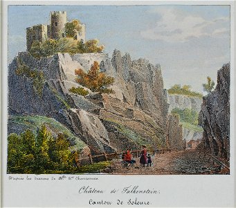 Zentralbibliothek Solothurn - Château de Falkenstein Canton de Soleure - a0339