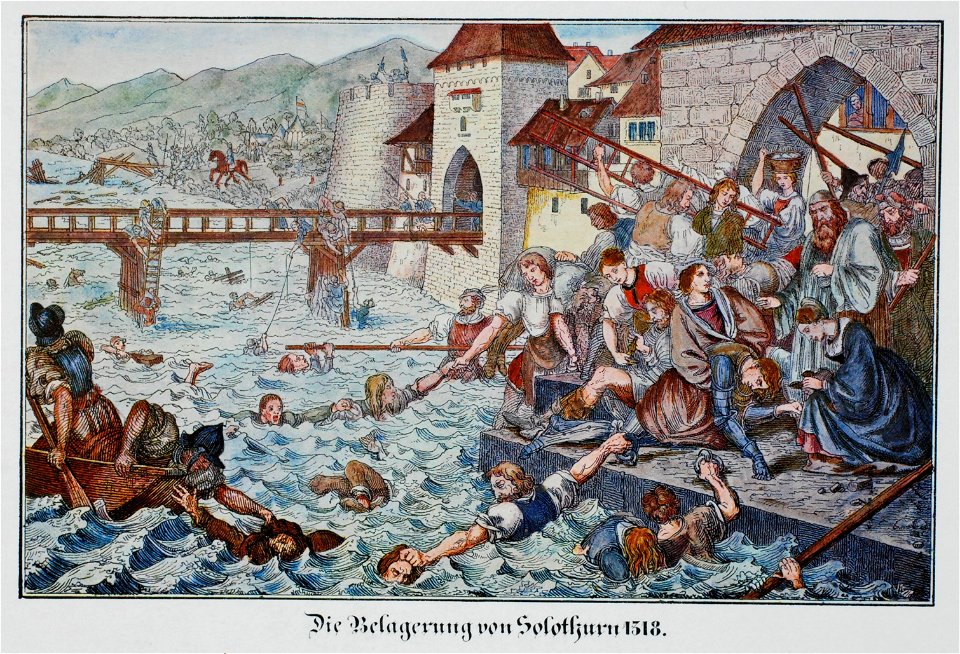 Zentralbibliothek Solothurn - Die Belagerung von Solothurn 1318 - a0930